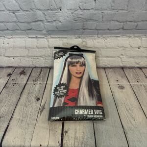 Amscan Charmed Black and White Women’s Halloween Costume Wig